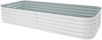Raised Garden Bed | Metal Raised Garden Bed Kit | 17'' Tall Outdoor Garden Planter Box | Metal Planter Box for Planting Plants Vegetables (9.4x2x1.4FT（1pcs）) - Image 6