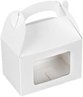 Restaurantware White Paper Gable Box Take Out Container, 100 Pack by Restaurantware