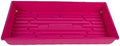 SUNPACK 10" x 20" Mega Plastic Seed Starting Tray, Magenta, 2.5" - No Drainage Holes, Ideal for Greenhouses or Indoor Gardening - Made of Thick, Strong Plastic by SUNPACK