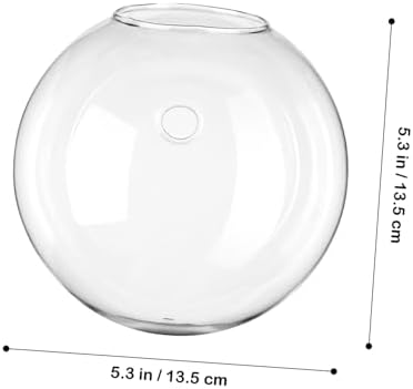 4pcs Wall Propagation Planters Glass Globe Hanging Terrarium Station Transparent Glass Vases for Hydroponics Plants Home Office Living Decor - Image 2