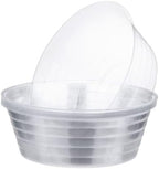 M METERXITY 20-Pack Plastic Plant Saucer, 11 Inch Clear Thin Plant Saucer Drip Tray for Indoor/Outdoor, Planter Liners Nursery Pots by MMETERXITY
