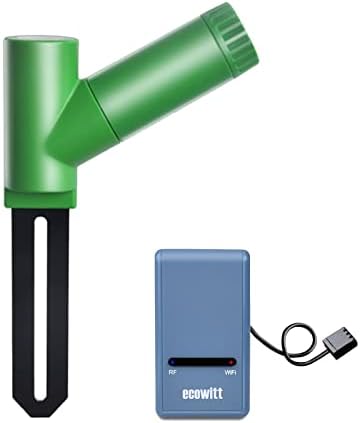 Ecowitt GW1106 Soil Moisture Meter Kit, Includes GW1100 Wi-Fi Gateway and WH51 Soil Moisture Sensor, 915 MHz by ECOWITT