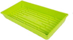 SUNPACK 10" x 20" Mega Plastic Seed Starting Tray, Lime Green, 2.5" (Pack of 10) - No Drainage Holes, Ideal for Greenhouses or Indoor Gardening - Made of Thick, Strong Plastic - Image 2