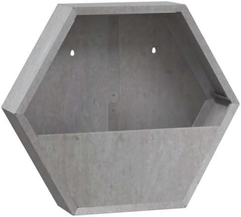 Wall Planter Set of 2, Corten Steel Vertical Hanging Garden Pots for Balcony, Patio, and Garden, 18.1 x 3.9 x 15.7 Inches, Weathered Rustic Finish - Image 4