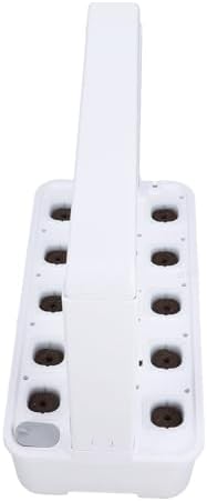 Hydroponics Growing System with LED Light, Indoor Planting Machine for Home & Kitchen Gardening, Black (US Plug 100-240V) - Image 7