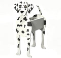 Animal PVC Flower Pot, Dalmatian Shaped Succulent Planter Flower Holder for Garden Patio Balcony Window Sill, for Birthday Pet Lovers, 27x17cm(11x7in) by Unknown