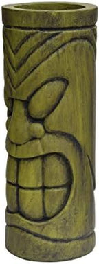 Stone Statue Urn Planter, 24 Inch, Antique Green - Image 7