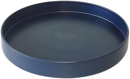 1 Pack 16 inch Plant Saucer Drip Tray, Heavy Sturdy Plastic Planter Flower Pot Drainage Tray Plate Saucers for Indoor Outdoor Garden, Plant Water Drip Trays for pots Base (16", Blue) by Afrine
