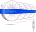 Barrina OG09 Puck Grow Light, 36W(4 x 9W), Pinkish White, Timer, 4 Packs by Barrina