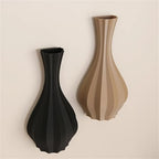 Wall Mounted Vase Geometric Striped Wall Mounted Vase - Image 3