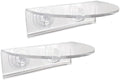 Window Garden Veg Ledge Suction Cup Window Shelf – Create an Indoor Garden, Hold Your Planter Pots, Seed Starter, Figurines on Your Window. Grow Herbs, Microgreens, Succulents, Sleek (2 Pack) by WindowGarden