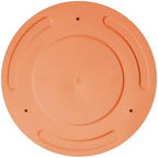 Bloem Mathers 6" Modern Plastic Planter, Muted Terra Cotta, 4-Pack - Image 3