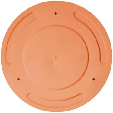 Bloem Mathers 8" Modern Plastic Planter, Muted Terra Cotta, 4-Pack - Image 5