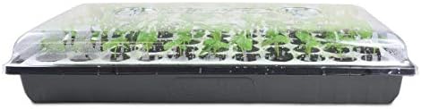 HTG Supply Floating Seed Starter Germination Kit with Humidity Dome, Root Plugs & Heat Mat - Image 2