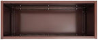 TFCFL Metal Rectangular Planter Box,Galvanized Steel Long Box Planter Modern Outdoor Planters,Outdoor Planters for Porch Patio Garden (38x15x15in,Brown) - Image 6