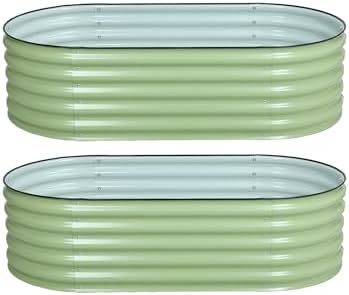 BPS 2-in-1 Metal Raised Garden Bed - Image 4