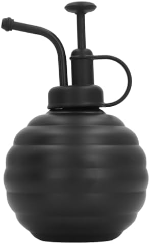 Plant Spray Bottle, 400ml Stainless Steel Plant Sprayer, with Top Pump for Watering Potted Plants, Water Misting Orchids, Succulents, wash, Hairstyling (Black) - Image 6