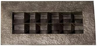 Evergreen Garden Black Zinc 12 Pocket Metal Wall Planter by EvergreenGarden
