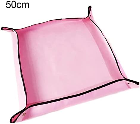 Garden Tools, Shovel, Foldable Plant Repotting Mat, Soil Gardening Succulent Transplanting(Pink,50cm) - Image 2