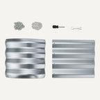 Amazon Basics Raised Garden Bed, Galvanized Steel, 48 x 24 x 12 inches, Silver - Image 4