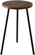 Lawn Social Tall Plant Stand Indoor, 20" Wood Metal Pedestal, Walnut by LawnSocial