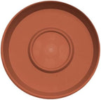 Bloem Terra Plastic Saucer Tray for 6" Terra Planters, Terra Cotta, 10-Pack - Image 4