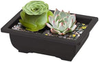 MANCHAP 20 PCS 8.9 Inch Plastic Bonsai Training Pots, Rectangular Bonsai Tree Planter Pot for Garden, Yard, Office, Home Decorative - Image 6