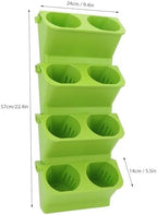 Hanging Planter Box Wall Planter for Indoor Outdoor Vertical - Image 7