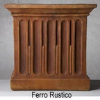 Campania International P-596-FR Newberry Urn, Ferro Rustico Finish - Image 2