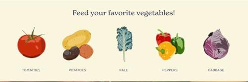 True Organic Tomato & Vegetable Food – Organic Fertilizer for Superior Harvests with 6% Calcium – 12lb Bag Covers 210 sq. ft. - Image 2