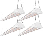 FREELICHT 4Pack 4FT Grow Light for Indoor Plants, 60W=350W, Full Spectrum by FREELICHT