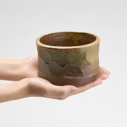 Wazakura Hira-zukuri Japanese Ceramic Bonsai Pot with Drainage Hole - Image 3