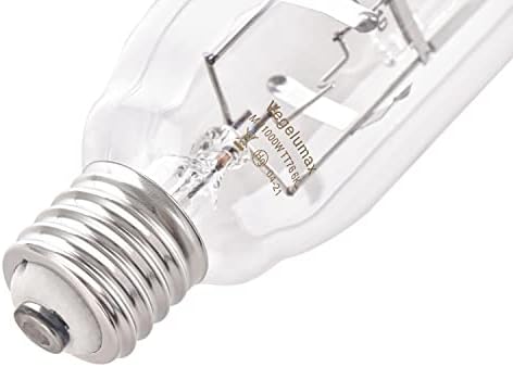 MH 1000W Metal Halide Single Ended HID Grow Light Bulb Lamp High PAR Enhanced Blue and Violet Spectrums for Hydroponic Horticulture Vegetative Growth,CCT 6000K,92,000Lumens,E39 Base - Image 5