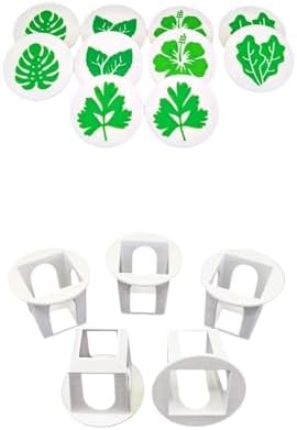 Grow Cubes for Hydroponic System/Compatible with Gardyn (10 Grow Cubes / 10 Mix caps) by Handmade