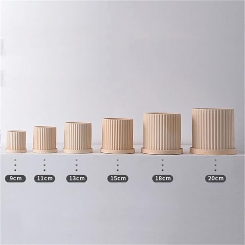 Planter Simple, Breathable, Plain Terracotta Flower Pot—Perfect for Placing On A Windowsill in A Study Garden(XL) - Image 2