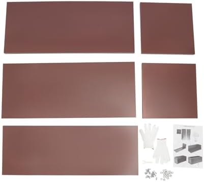 TFCFL Metal Rectangular Planter Box,Galvanized Steel Long Box Planter Modern Outdoor Planters,Outdoor Planters for Porch Patio Garden (38x15x15in,Brown) - Image 5