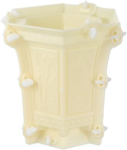 SEWACC Hexagonal Concrete Planter Mold Flower Pot Making Mold for DIY Crafts Epoxy Resin and Clay Home Garden Decor Casting Tool 10.62 X 9.05 X 8.66 in by SEWACC