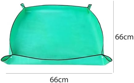1 Set (2 PCS) Waterproof Hand Planting Tools PE Indoor Succulent Potting Mat for Plant Transplanting and Dirt - Image 6