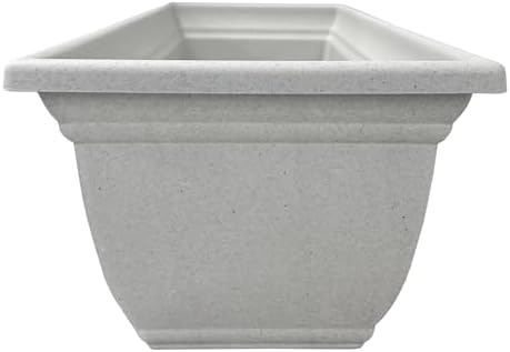 The HC Companies Mojave Window Planter Box, 24 Inch, Granite, 2-Pack - Image 3