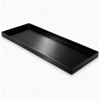 204 Stainless Steel Drip Tray for Plants, Long Narrow Metal Catch Pan by XGQXZWC