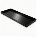 204 Stainless Steel Drip Tray for Plants, Long Narrow Metal Catch Pan by XGQXZWC