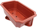 ABOOFAN 1set Large Rectangular Bonsai Pots with Drainage Trays Versatile Planter for Gardening for Flower Display Rooms Bedrooms and Offices by ABOOFAN