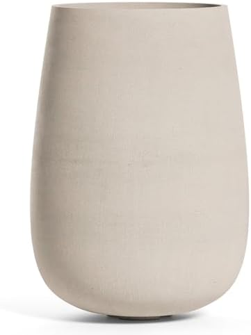 Mondo High Tall Fiberglass Planter, Indoor/Outdoor by Cosapots