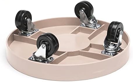 DeVaultEnterprises Devault 12 Inch Plant Dolly, Heavy Duty Rolling Plant Caddy with Wheels for Large Pots and Planters, 500 lb Capacity, Made in USA (1, Gray Mist) - Image 5