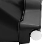 20Pack Vertical Wall Planter, 13 inch Wall Mounted Garden Planters, Stackable Wall Hanging Planter, Plastic Flower Pot with 4 Drainage Tray & 6.56FT Drainage Pipe for Indoor and Outdoor (Black) - Image 7