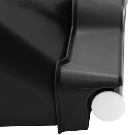 20Pack Vertical Wall Planter, 13 inch Wall Mounted Garden Planters, Stackable Wall Hanging Planter, Plastic Flower Pot with 4 Drainage Tray & 6.56FT Drainage Pipe for Indoor and Outdoor (Black) - Image 7