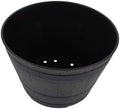 Holibanna Decorative Resin Planter for Outdoor Plants Imitation Grain Flowerpot for Succulents Herbs Ferns Sturdy Wear Resistant for Balcony Garden Use by Holibanna