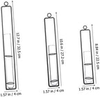 3pcs Glass Wall Hanging Propagation Tubes for Indoor Plants Xmas - Image 2