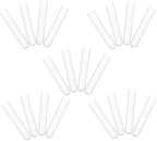 Test Tubes Round Bottom Flat Mouth 25x150mm 20pcs Laboratory Glass by BETOOKY