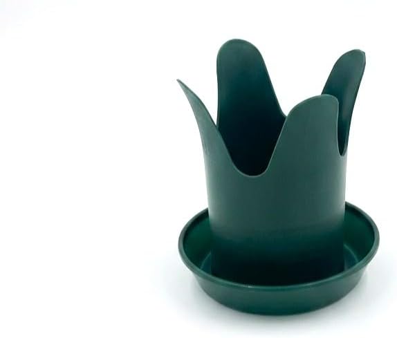 12-Piece Plant Pot & Saucer Set, Green - Image 7
